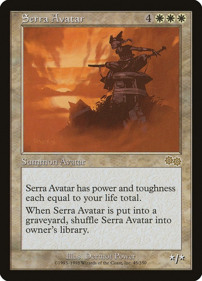 Serra Avatar (45) (Urza's Saga)