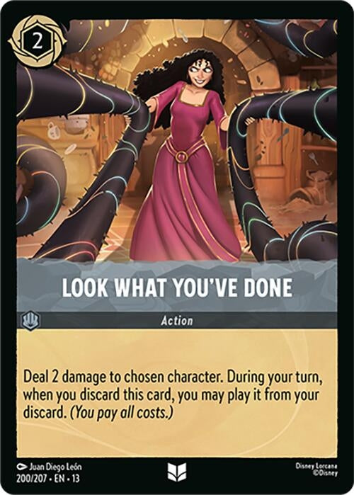 Image for Look What You've Done (200/204) (Attack of the Vine!) - Disney Lorcana