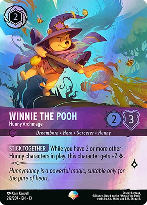 Image for Winnie the Pooh - Hunny Archmage (Epic) (212/204) (Attack of the Vine!) - Disney Lorcana