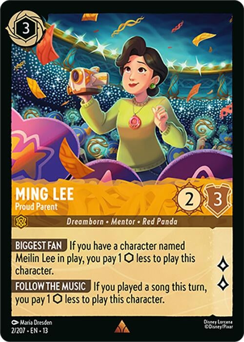 Image for Ming Lee - Proud Parent (2/204) (Attack of the Vine!) - Disney Lorcana