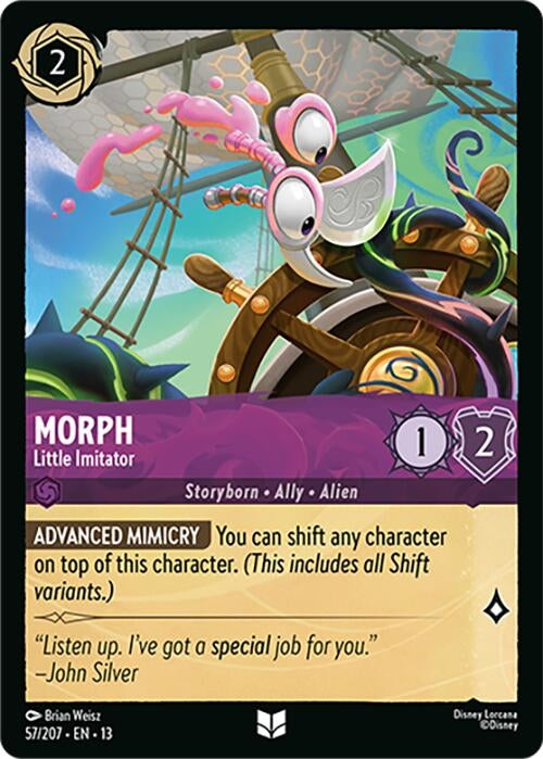 Image for Morph - Little Imitator (57/204) (Attack of the Vine!) - Disney Lorcana
