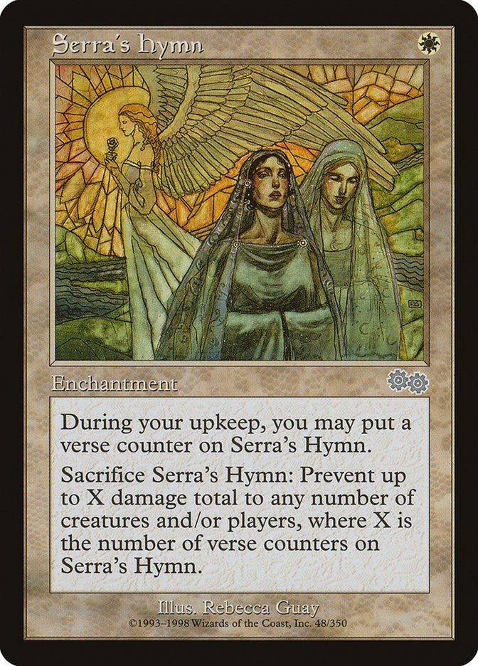 Serra's Hymn (48) (Urza's Saga)