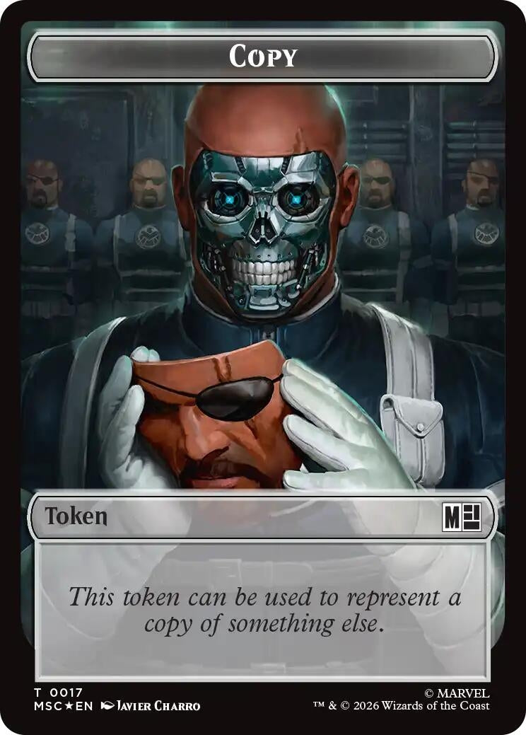 Image for Copy (017) // Ape Villain (026) Double-Sided Token (Surge Foil) (17 // 26) (Commander: Marvel Super Heroes) (MSC) - Magic: The Gathering