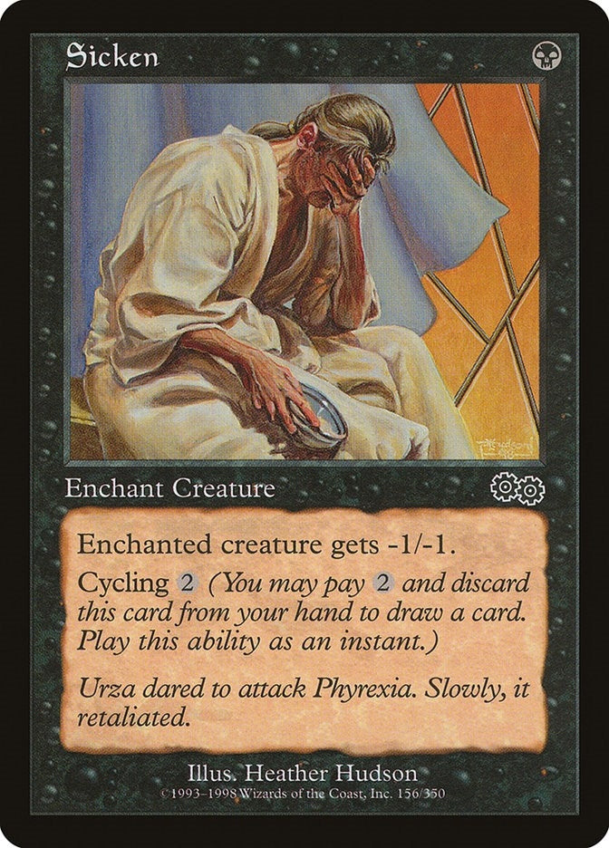 Sicken (156) (Urza's Saga)