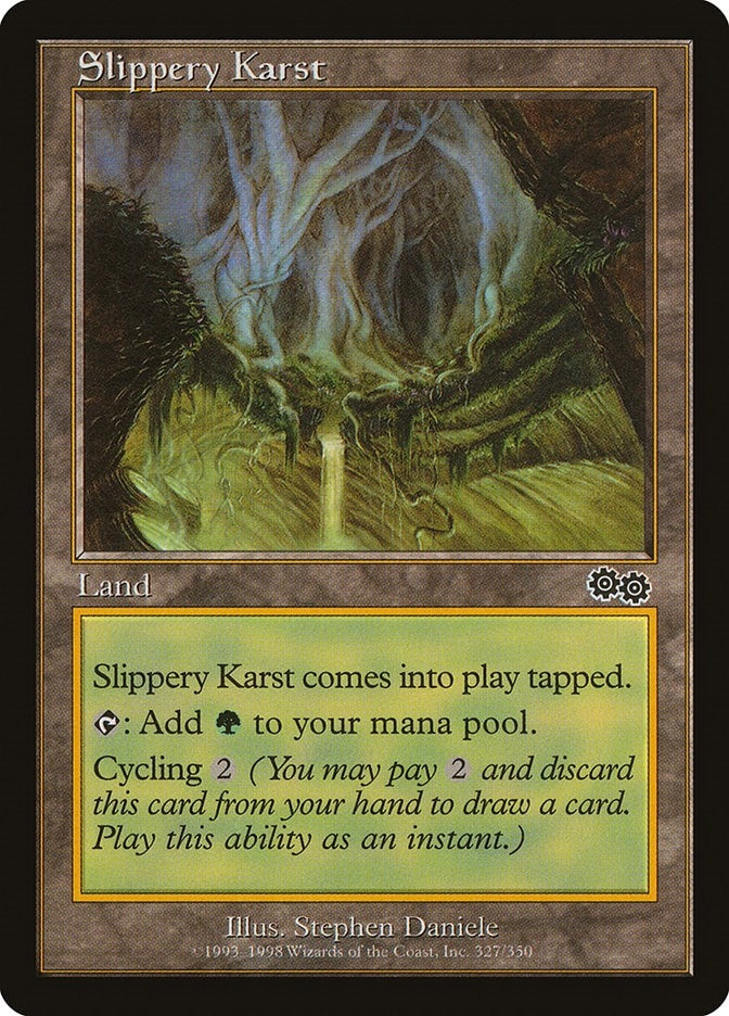 Slippery Karst (327) (Urza's Saga)
