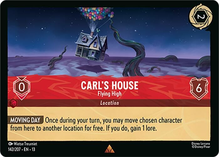 Image for Carl's House - Flying High (142/204) (Attack of the Vine!) (13) - Disney Lorcana