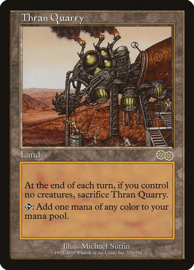 Thran Quarry (329) (Urza's Saga)