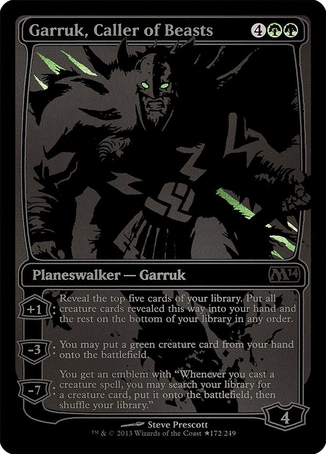Garruk, Caller of Beasts (SDCC 2013 Exclusive) (172) (Media Promos)