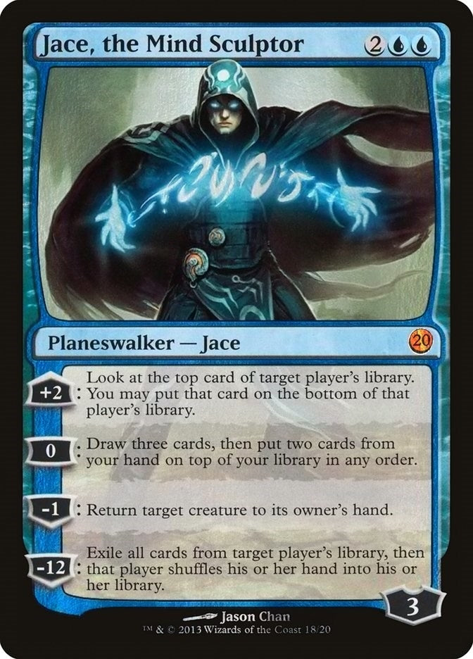 Jace, the Mind Sculptor (18) (From the Vault: Twenty)