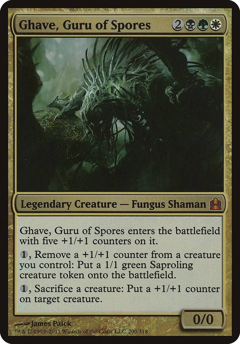 Ghave, Guru of Spores (Commander) (200) (Oversize Cards)