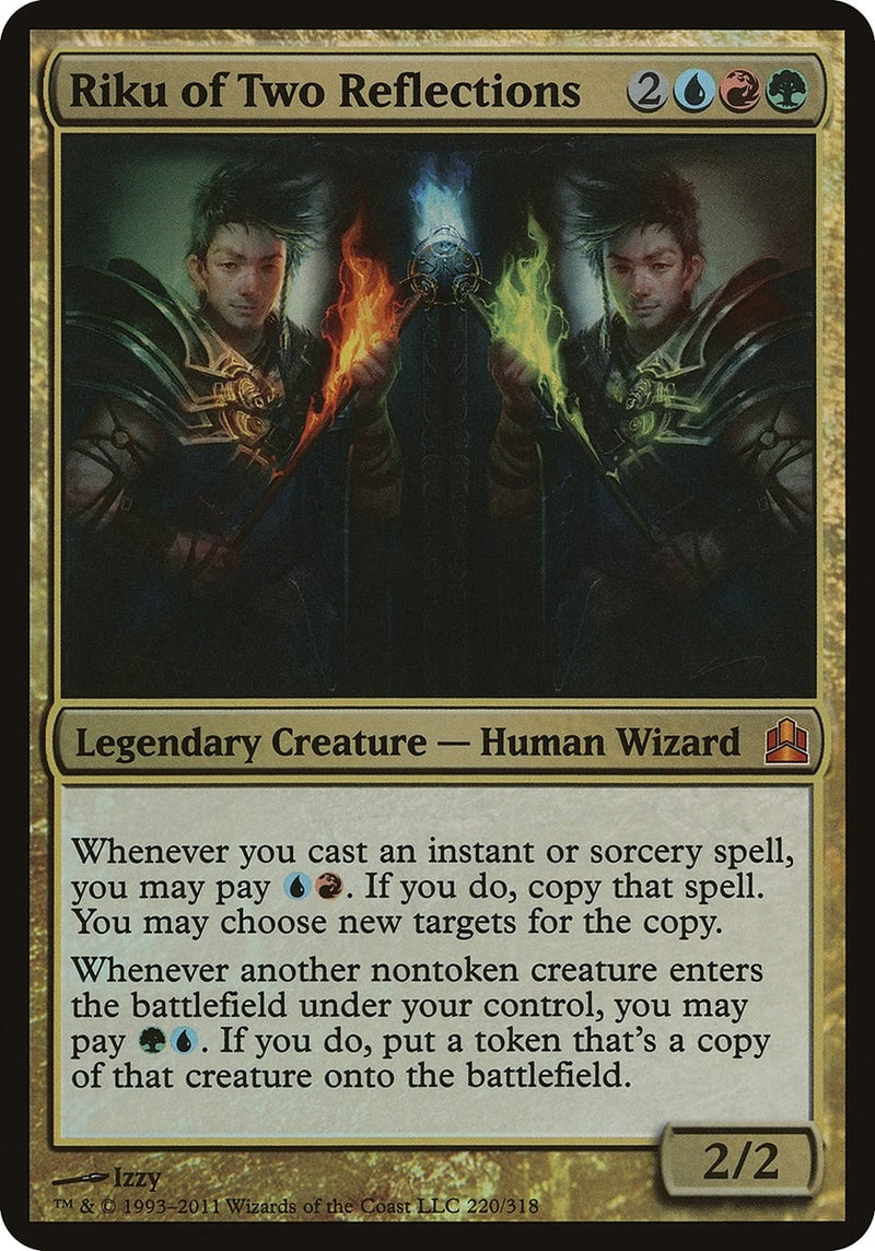 Riku of Two Reflections (Commander) (220) (Oversize Cards)