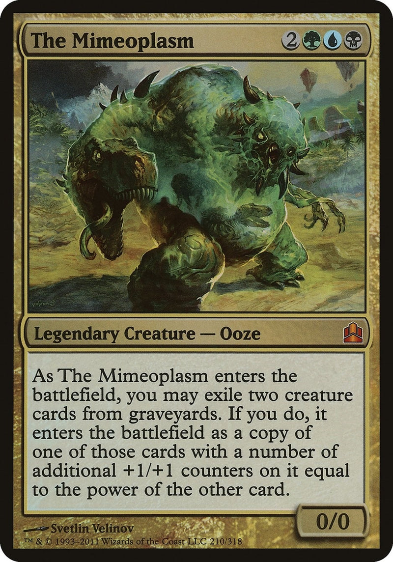 The Mimeoplasm (Commander) (210) (Oversize Cards)