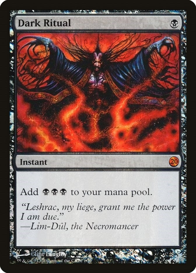Dark Ritual (1) (From the Vault: Twenty)