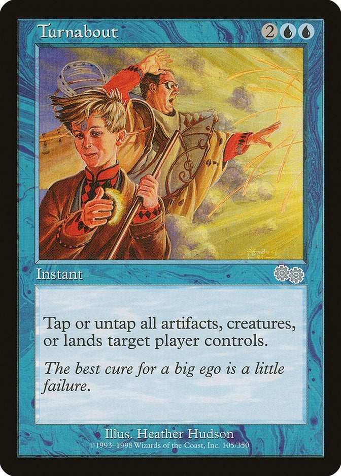 Turnabout (105) (Urza's Saga)
