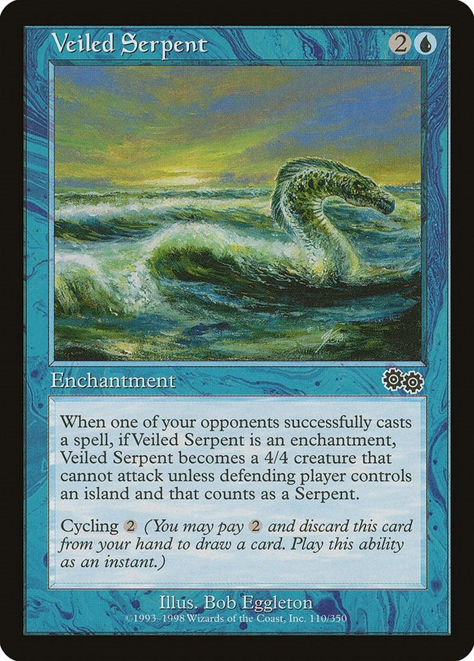 Image for Veiled Serpent (110) - Magic: The Gathering