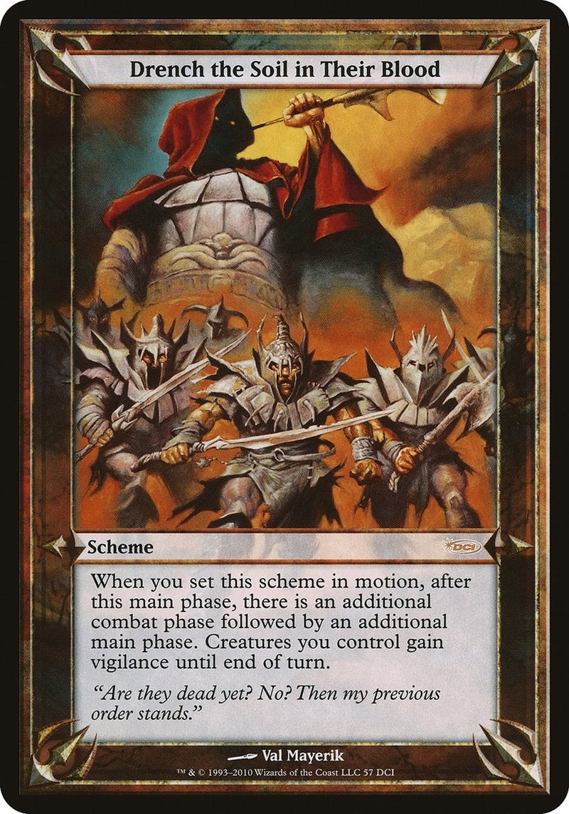 Drench the Soil in Their Blood (WPN & Gateway) (Oversize Cards)