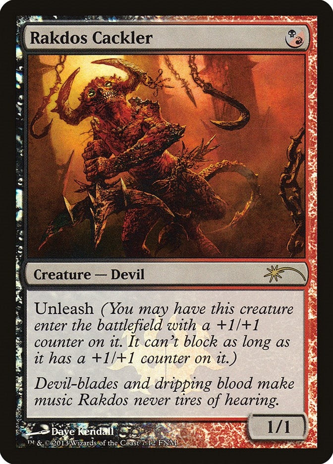 Rakdos Cackler (7) (FNM Promos)