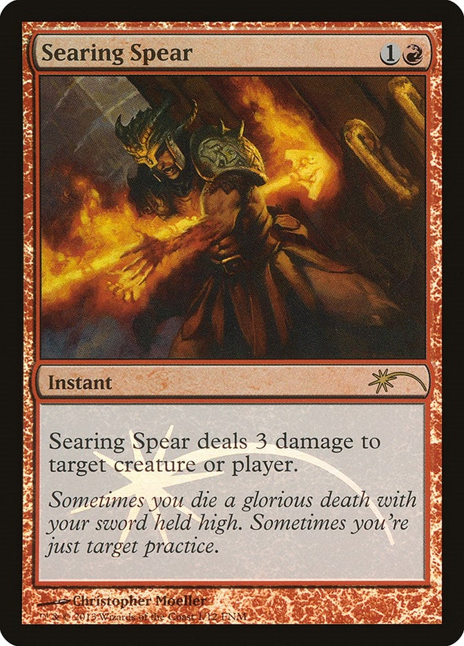 Searing Spear (1) (FNM Promos)