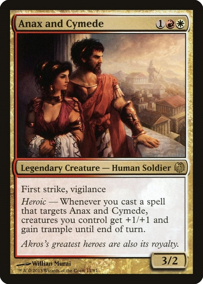 Anax and Cymede (11) (Duel Decks: Heroes vs. Monsters)