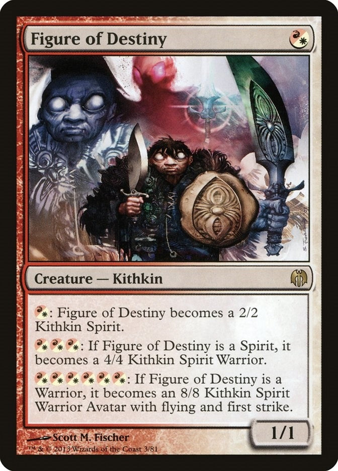 Figure of Destiny (3) (Duel Decks: Heroes vs. Monsters)
