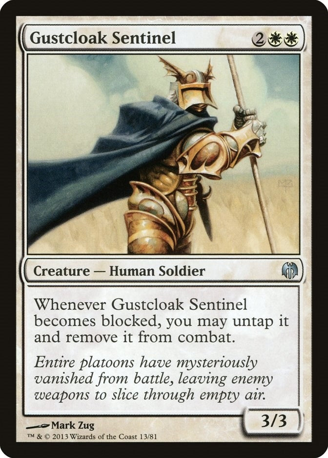 Gustcloak Sentinel (13) (Duel Decks: Heroes vs. Monsters)