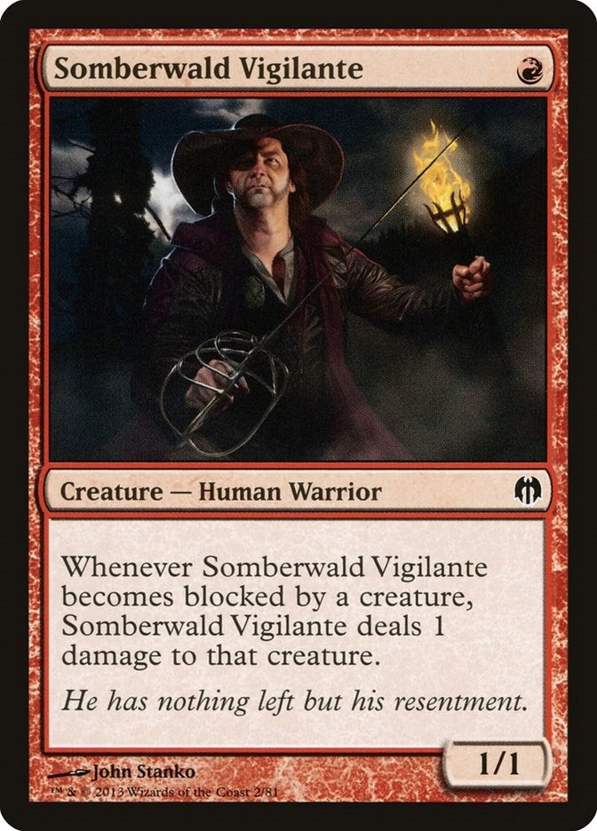 Somberwald Vigilante (2) (Duel Decks: Heroes vs. Monsters)