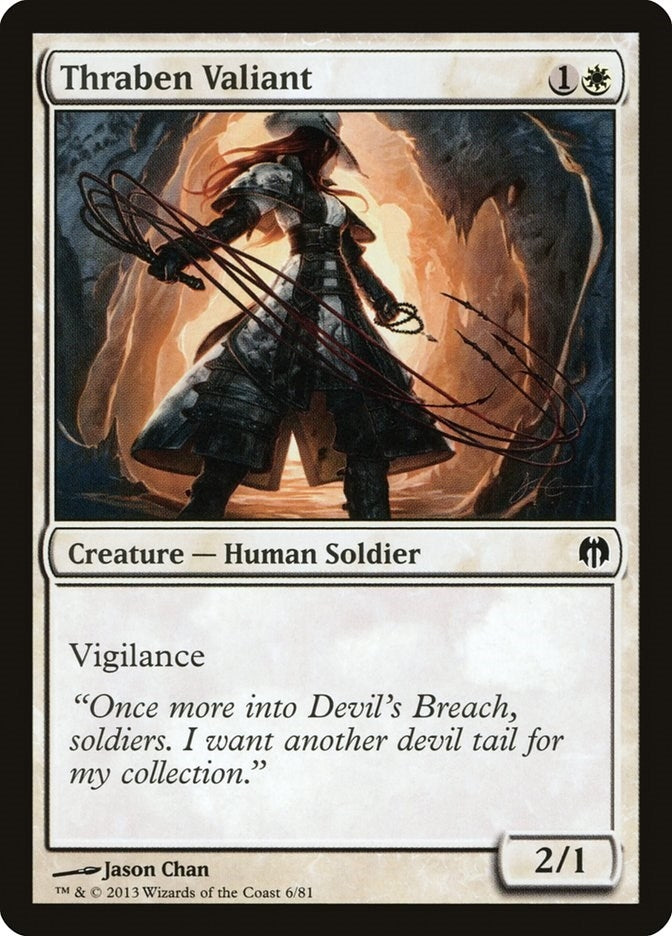 Thraben Valiant (6) (Duel Decks: Heroes vs. Monsters)