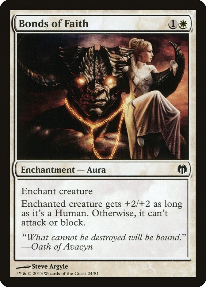 Bonds of Faith (24) (Duel Decks: Heroes vs. Monsters)