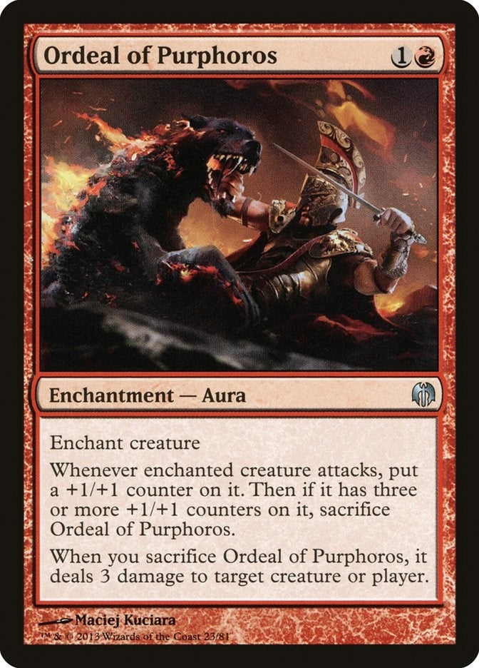 Ordeal of Purphoros (23) (Duel Decks: Heroes vs. Monsters)