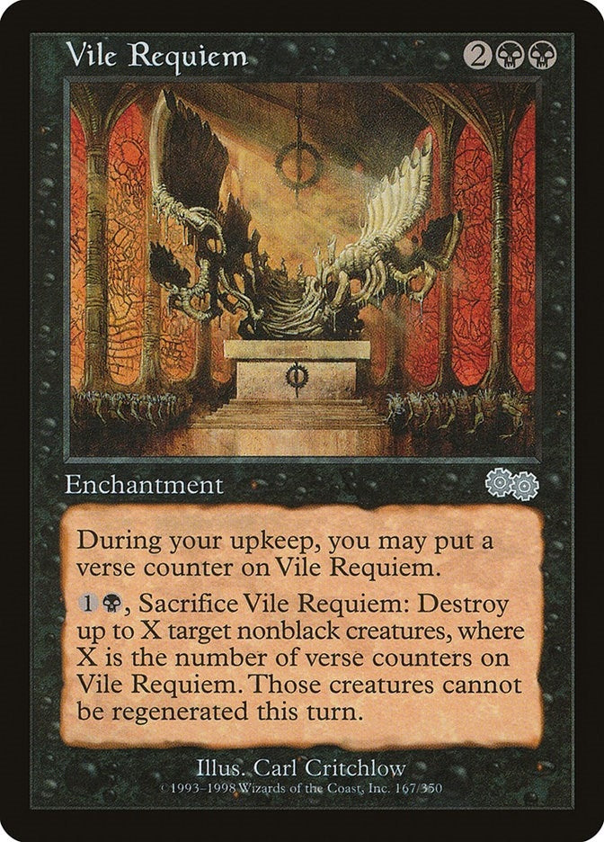 Vile Requiem (167) (Urza's Saga)