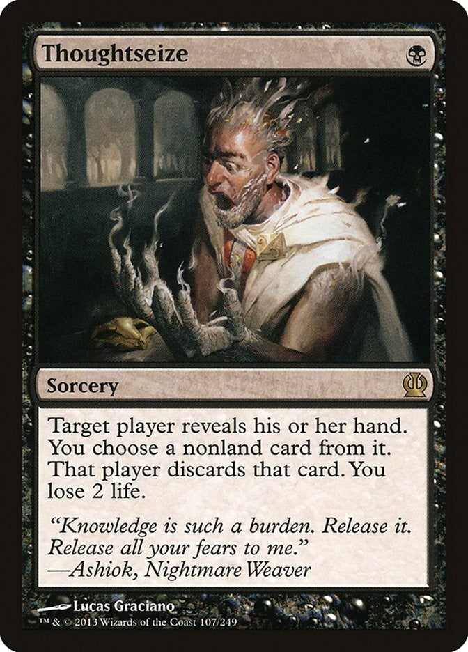 Thoughtseize (107) (Theros)
