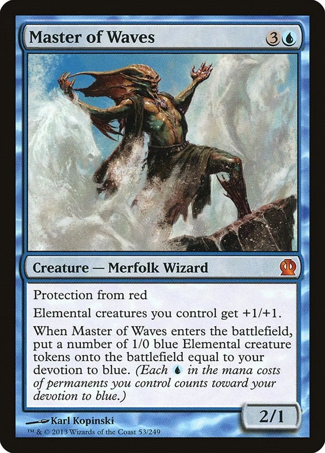 Master of Waves (53) (Theros)