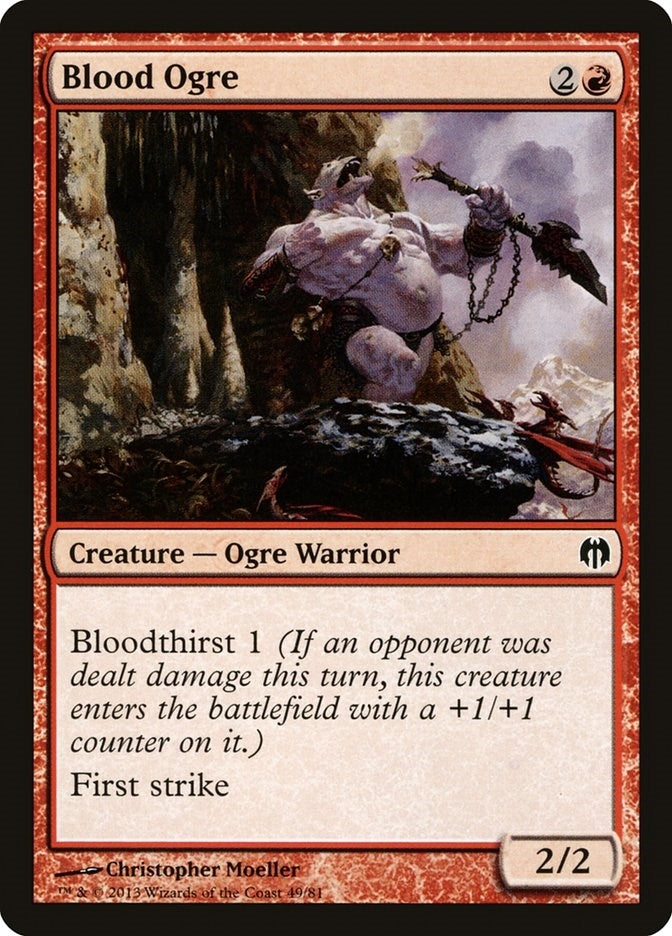 Blood Ogre (49) (Duel Decks: Heroes vs. Monsters)