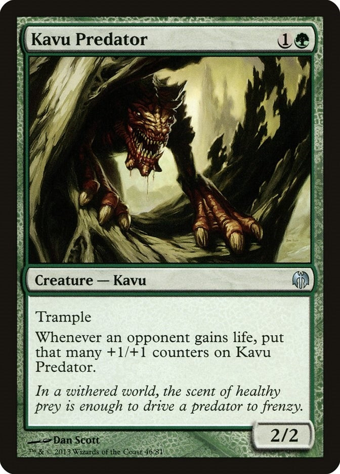 Kavu Predator (46) (Duel Decks: Heroes vs. Monsters)