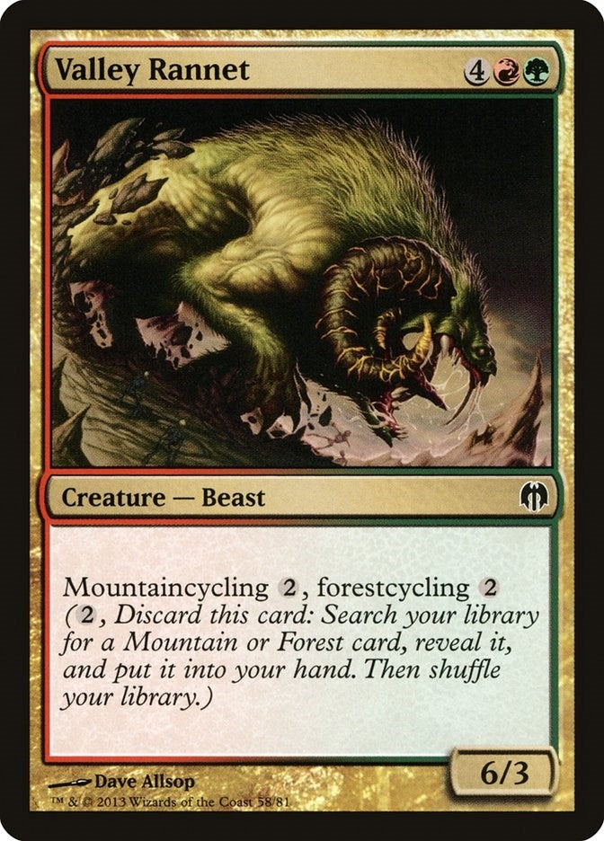 Image for Valley Rannet (58) - Magic: The Gathering