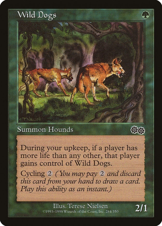 Wild Dogs (284) (Urza's Saga)