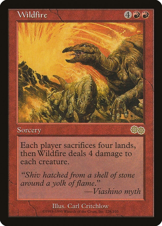Image for Wildfire (228) - Magic: The Gathering
