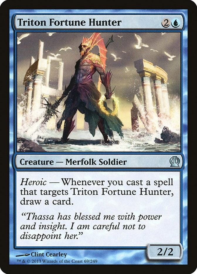Image for Triton Fortune Hunter (69) - Magic: The Gathering