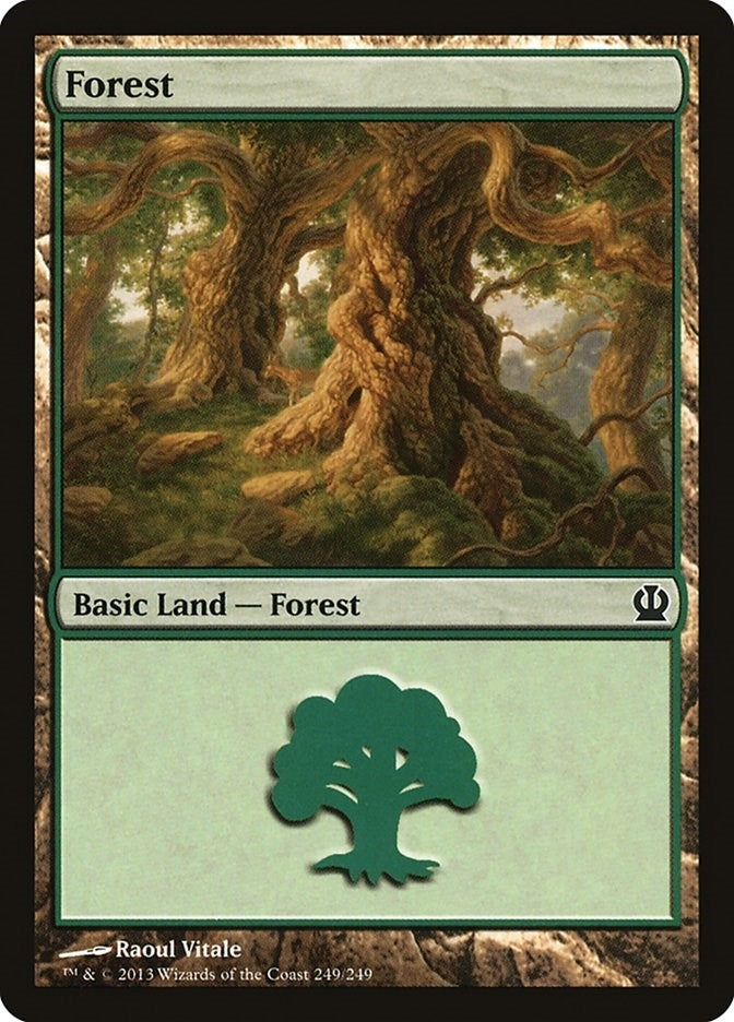 Forest (249) (249) (Theros)