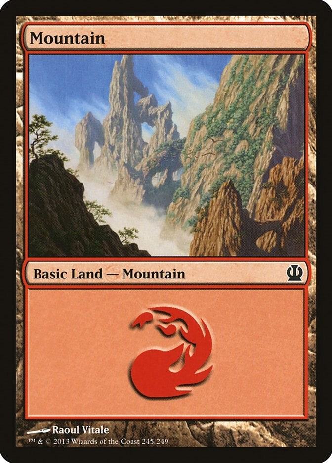 Mountain (245) (245) (Theros)