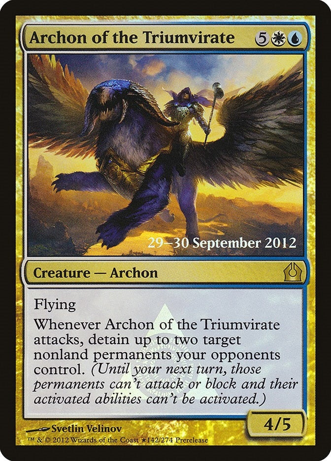 Archon of the Triumvirate (142) (Prerelease Cards)