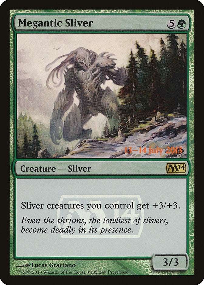 Megantic Sliver (185) (Prerelease Cards)