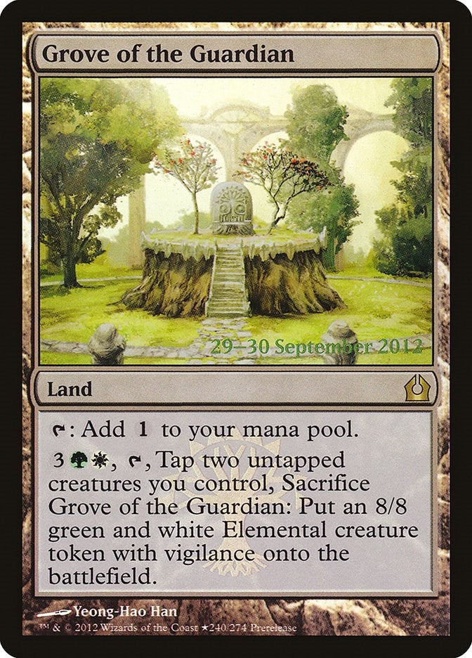 Grove of the Guardian (240) (Prerelease Cards)