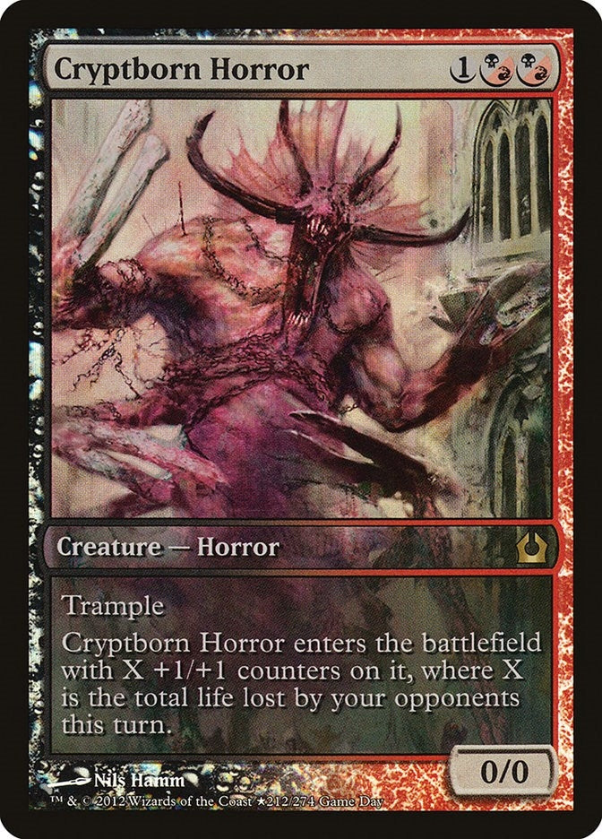 Cryptborn Horror (212) (Game Day & Store Championship Promos)