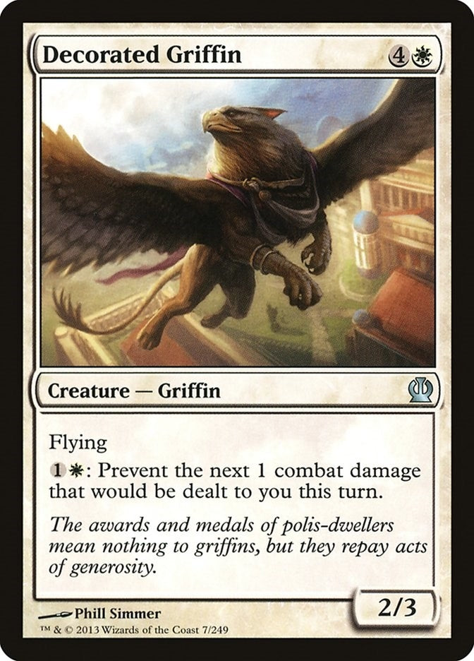 Decorated Griffin (7) (Theros)