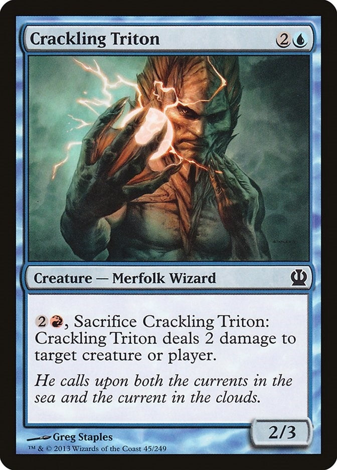 Crackling Triton (45) (Theros)