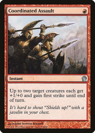 Coordinated Assault (116) (Theros)
