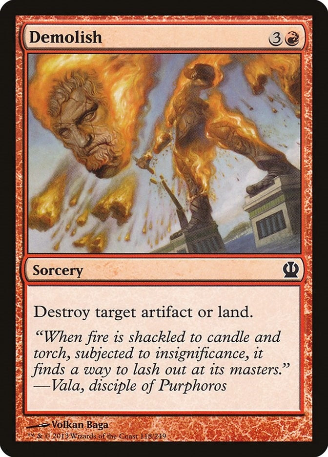 Demolish (118) (Theros)