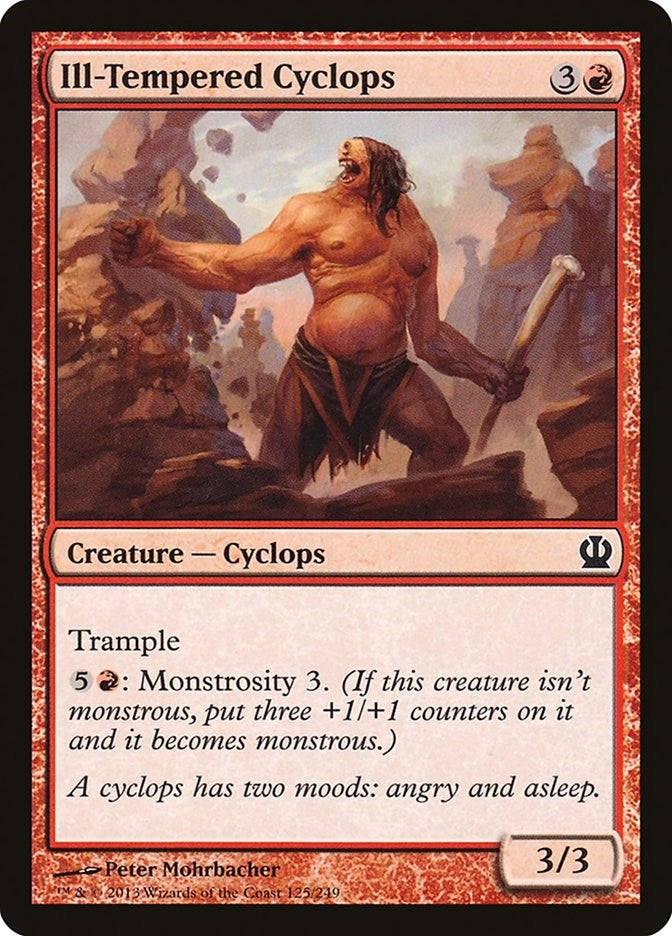Ill-Tempered Cyclops (125) (Theros)