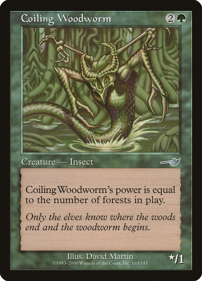 Coiling Woodworm (103) (Nemesis)
